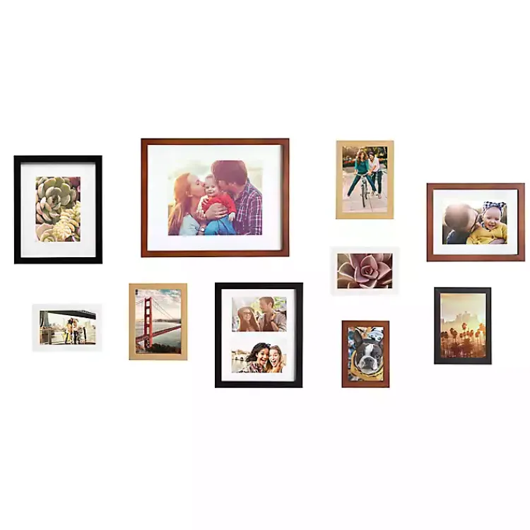 Kirklands Home Gallery Wall Frames|Neutral Tones 10-pc. Gallery Wall Frame Set