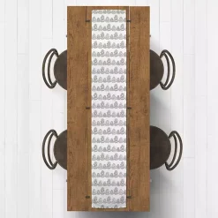 Neutral Tree Patterned Table Runner, 90 in. Christmas Dining & Entertaining