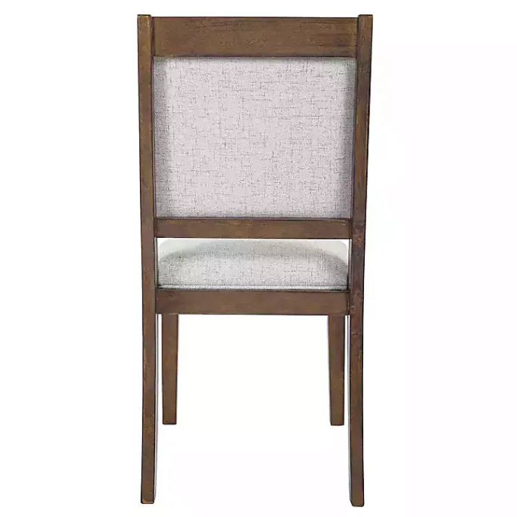 Kirklands Home Dining Chairs|Neutral Upholstered Wood Frame Chairs, Set of 2 Multi