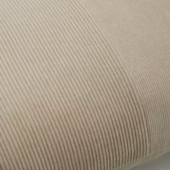 Clearance Neutral Velvet Corduroy Lumbar Pillow Pillows