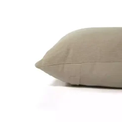 Clearance Neutral Velvet Corduroy Lumbar Pillow Pillows