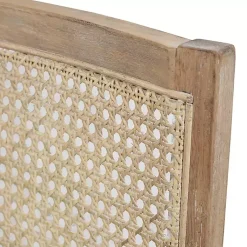 Kirklands Home Accent Chairs|Neutral Wheat Mid-Century Modern Accent Chair Tan