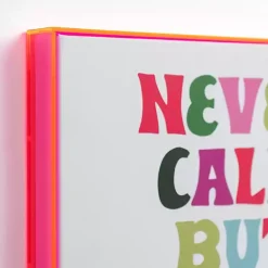 Sale Never Calm Always Bright Framed Canvas Print Christmas Art & Wall Decor