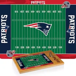 Kirklands Home Serving & Entertaining|New England Patriots Cutting Board & Knife Set