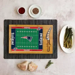 Kirklands Home Serving & Entertaining|New England Patriots Cutting Board & Knife Set