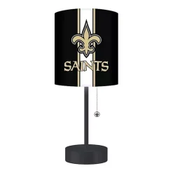 Kirklands Home Table Lamps|New Orleans Saints Charging Table Lamp