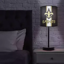 Kirklands Home Table Lamps|New Orleans Saints Charging Table Lamp