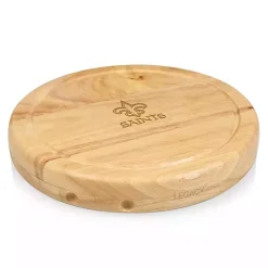 Kirklands Home Serving & Entertaining|New Orleans Saints Cheese Board and Tool Set Tan