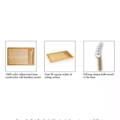 Kirklands Home Serving & Entertaining|New Orleans Saints Cutting Board & Knife Set