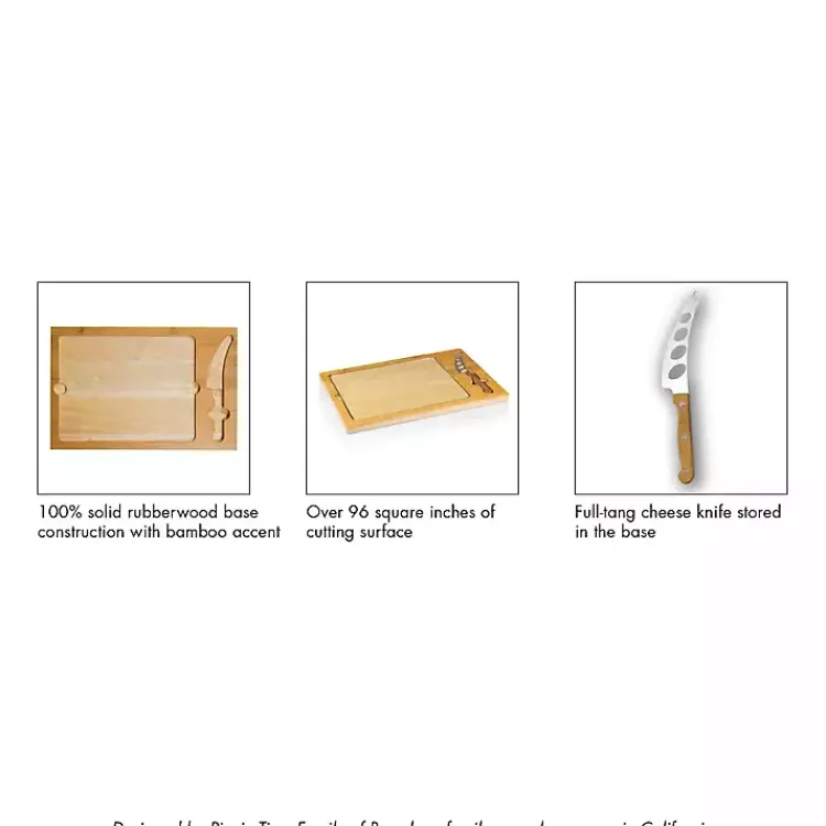 Kirklands Home Serving & Entertaining|New Orleans Saints Cutting Board & Knife Set