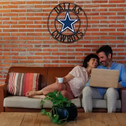 Kirklands Home Wall Plaques|NFL Dallas Cowboys Wrought Iron Wall Plaque