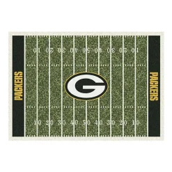 Kirklands Home Area Rugs|NFL Green Bay Packers Home Field Area Rug, 6x8