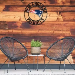 Kirklands Home Wall Plaques|NFL New England Patriots Wrought Iron Wall Plaque