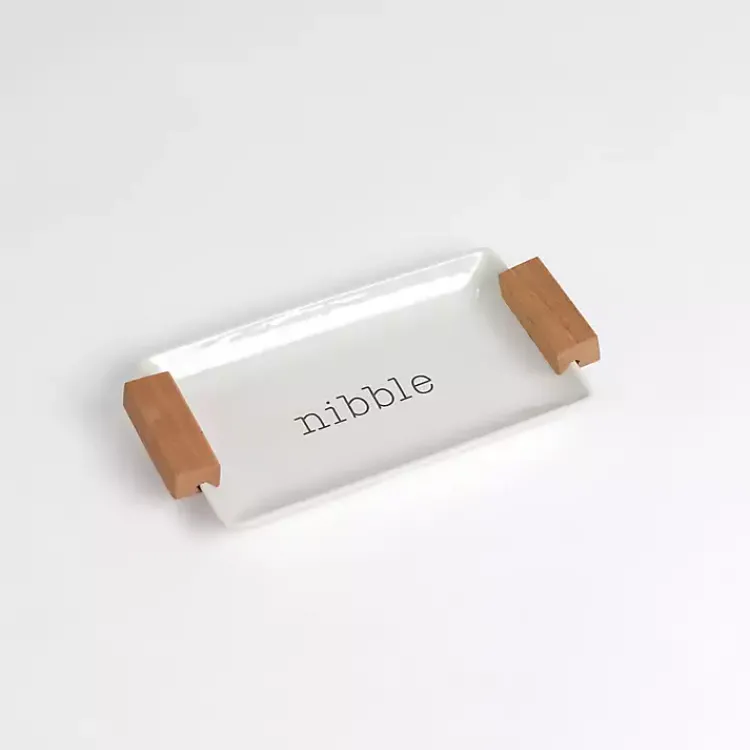 Kirklands Home Serving & Entertaining|Nibble Acacia Wood Serving Tray