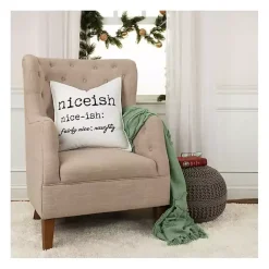 Discount Niceish Definition Christmas Throw Pillow Pillows