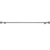 Kirklands Home Curtain Rods & Hardware|Nickel Blackout Extendable Curtain Rod, 72 in.