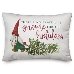 Clearance No Place Like Gnome Pillow Christmas Pillows