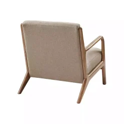Kirklands Home Accent Chairs|Nolan Sand Mid-Century Accent Chair Tan