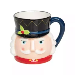 Clearance Nutcracker Christmas Mugs, Set of 2 Christmas Dining & Entertaining