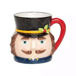 Clearance Nutcracker Christmas Mugs, Set of 2 Christmas Dining & Entertaining