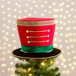 Sale Nutcracker Hat Christmas Tree Topper Christmas Tree Decorations