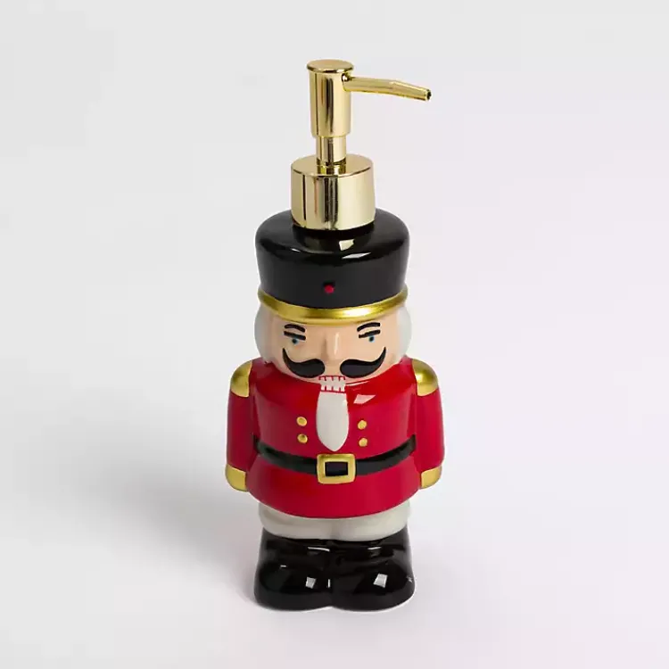 Kirklands Home Kitchen Accessories|Nutcracker Soap Dispenser