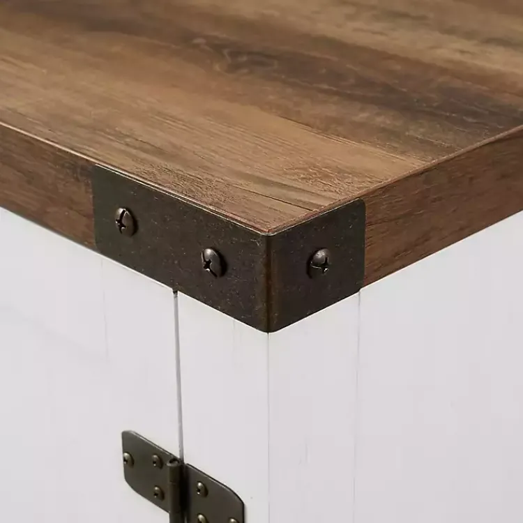 Kirklands Home Tv Stands & Media Consoles|Oak Farmhouse Double Door TV Stand