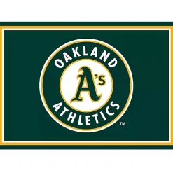 Kirklands Home Area Rugs|Oakland Athletics Spirit Rug, 3x4