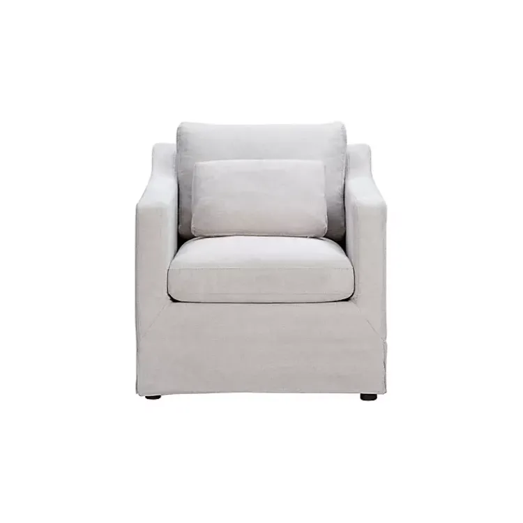 Kirklands Home Accent Chairs|Oatmeal Roosevelt Accent Chair Tan