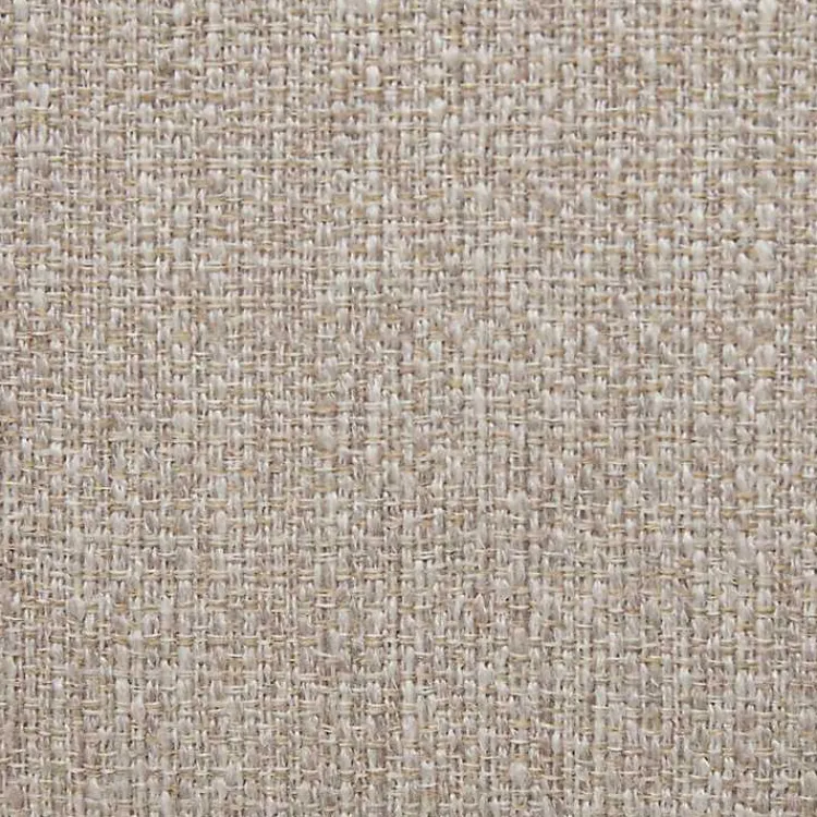 Kirklands Home Benches & Ottomans|Oatmeal Tufted Square Ottoman Tan