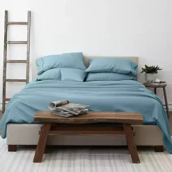 Kirklands Home Bed Sheets|Ocean 6-pc. Queen Sheet Set Blue