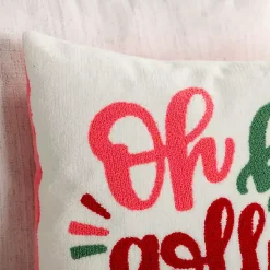 Clearance Oh By Golly Christmas Pillow Pillows