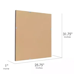 Kirklands Home Decorative Mirrors|Oil Rubbed Bronze Beveled Framed Wall Mirror