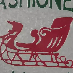 Best Old Fashioned Sleigh Rides Tin Wall Sign Christmas Art & Wall Decor