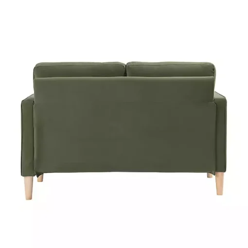 Kirklands Home Sofas & Loveseats|Olive Chelsea Modern Loveseat Green
