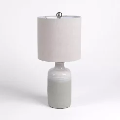Kirklands Home Table Lamps|Ombre Ceramic Table Lamp Gray