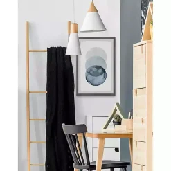 Kirklands Home Framed Art|Ombre Overlapping Circles Giclee Framed Art Print