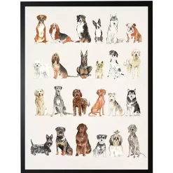 Kirklands Home Wall Quotes & Signs|One Big Happy Dog Family Framed Wall Plaque
