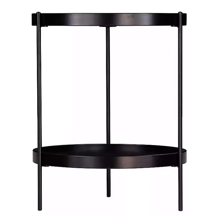 Kirklands Home Accent & End Tables|Onyx Rounded Modern Farmhouse Side Table