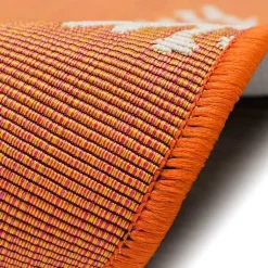 Kirklands Home Outdoor Rugs|Coral Indoor/Outdoor Rug, 2x3 Orange