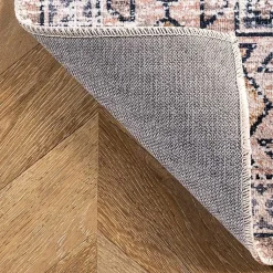 Kirklands Home Area Rugs|Global Motif Washable Area Rug, 3x5 Orange