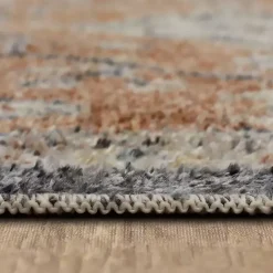 Kirklands Home Area Rugs|Granary Floral Runner, 2x8 Orange