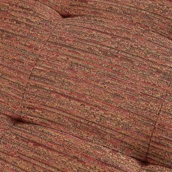 Kirklands Home Accent Chairs|Mid-Century Pecan Finish Accent Chair Orange