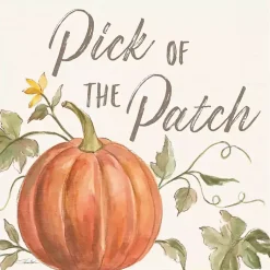 Online Orange Pick of the Patch Framed Canvas Art Print Fall