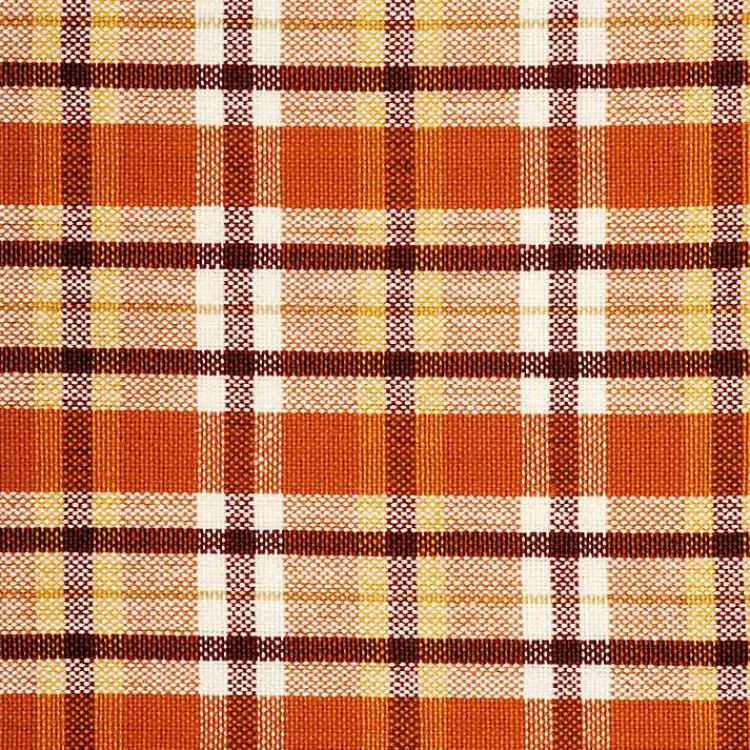 Best Orange Plaid Turkey 3-pc. Potholder & Towel Set Fall