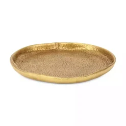 Outlet Organic Round Cast Iron Dish Decorative Trays