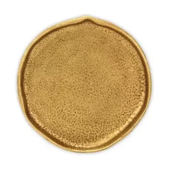 Outlet Organic Round Cast Iron Dish Decorative Trays