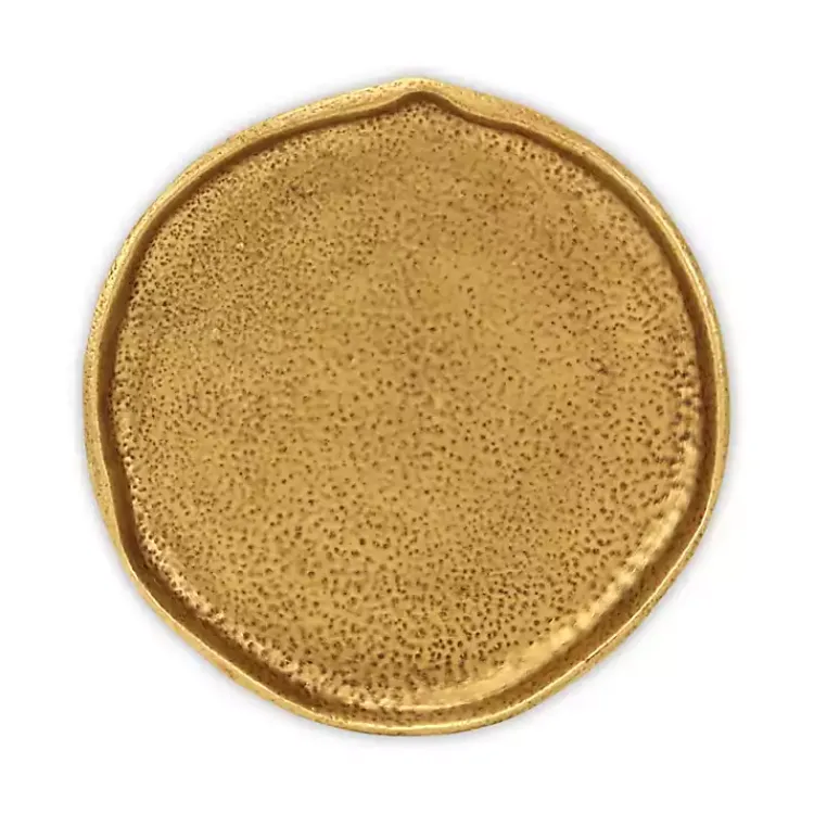 Outlet Organic Round Cast Iron Dish Decorative Trays