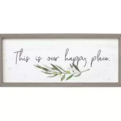 Kirklands Home Wall Quotes & Signs|Our Happy Place Wall Plaque