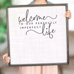 Online Our Perfectly Imperfect Life Framed Pinboard Memo & Chalkboards